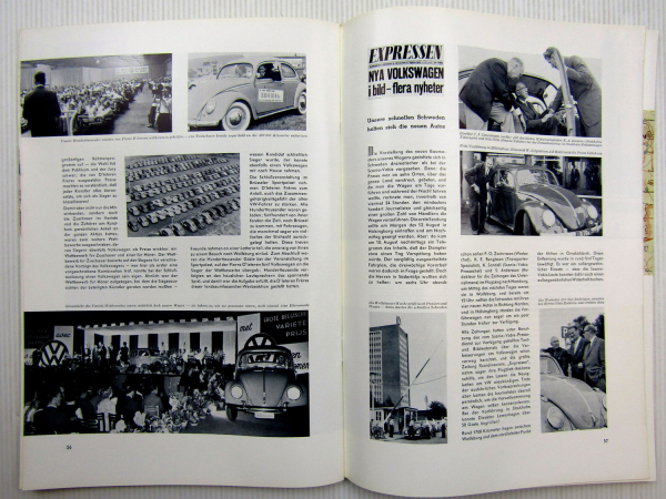 VW Informationen Nr. 45 / 1959 Werkszeitschrift Käfer Bus T1