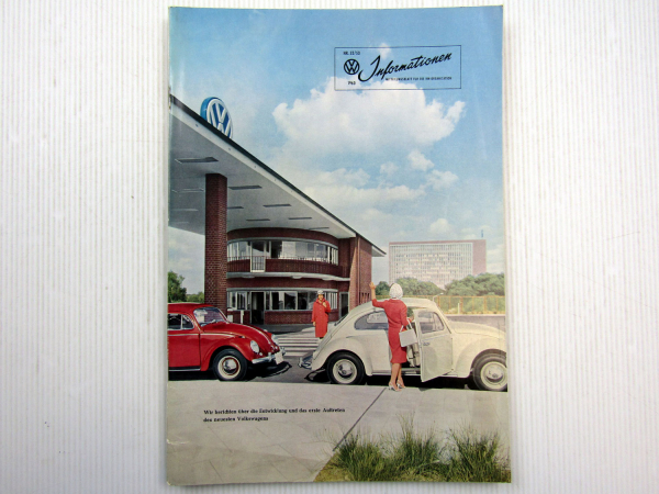 VW Informationen Nr. 52/53 1960 Werkszeitschrift Käfer Bus T1