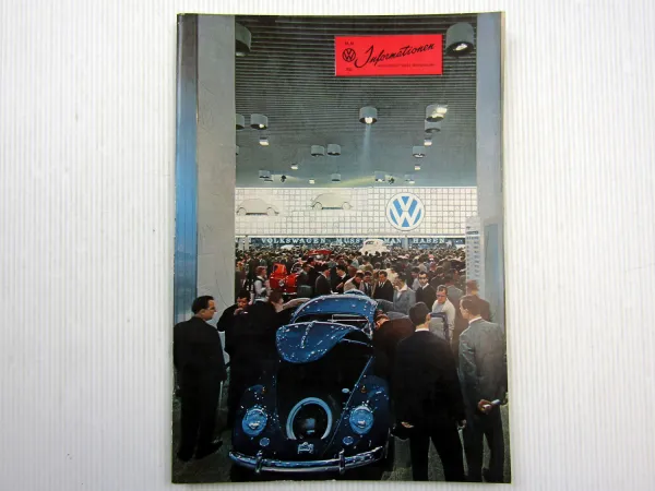 VW Informationen Nr. 84 / 1963 Werkszeitschrift Käfer Bus T1 Typ 3