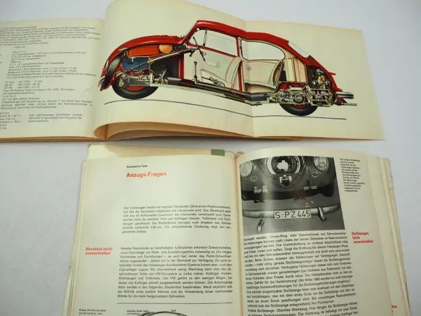VW Käfer 1200 1300 1500 Jetzt helfe ich mir selbst ab 08/1966 & Betriebsanleitung