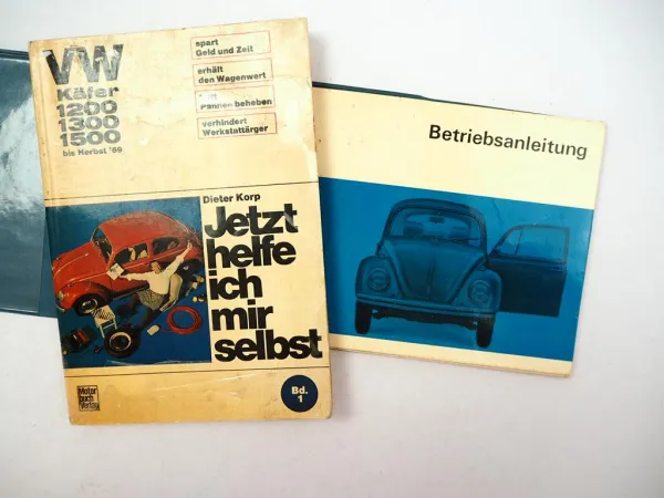VW Käfer 1200 1300 1500 Jetzt helfe ich mir selbst bis 1969 & Betriebsanleitung