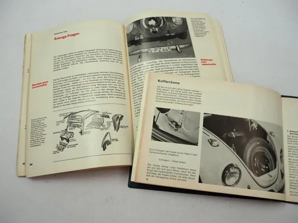 VW Käfer 1200 1300 1500 Jetzt helfe ich mir selbst bis 1969 & Betriebsanleitung