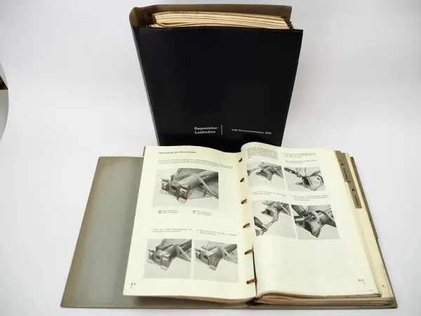 VW Käfer Typ 11 14 15 Karmann Ghia Werkstatthandbuch Reparaturleitfaden 1958/62