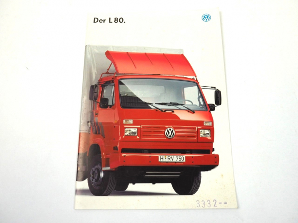 VW L80 LKW Prospekt 1994