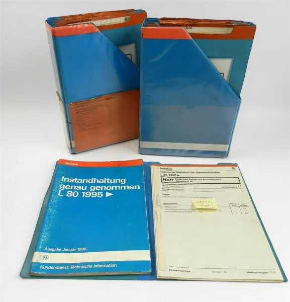 VW L80 Typ 2V Reparaturleitfaden in 11 Bd. Werkstatthandbuch ab 1995