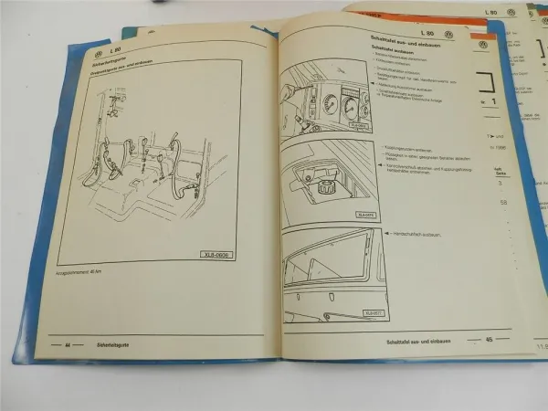 VW L80 Typ 2V Reparaturleitfaden in 11 Bd. Werkstatthandbuch ab 1995