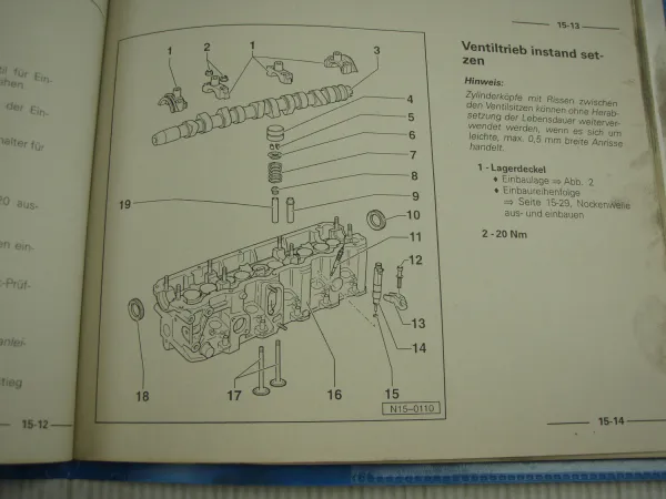 VW LT 2 ab 1997 Typ 2D 2,5 L Dieselmotor TDI 75 - 109 PS Reparaturanleitung