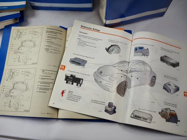VW New Beetle 9C Reparaturleitfaden Werkstatthandbuch AWH ALH AQY AYD AVC Schaltplan