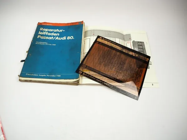 VW Passat B1 Audi 80 Typ 80 82 1973 - 1980 Stromlaufpläne + Reparaturleitfaden