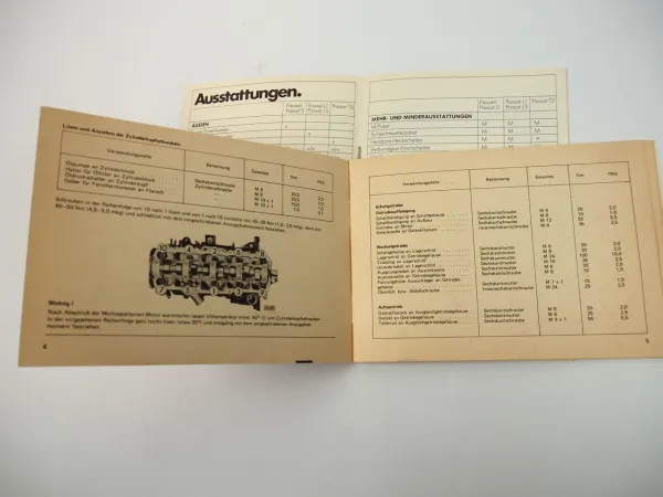 VW Passat B1 und seine Wettbewerber + Genau genommen 1974 Werkstatthandbuch