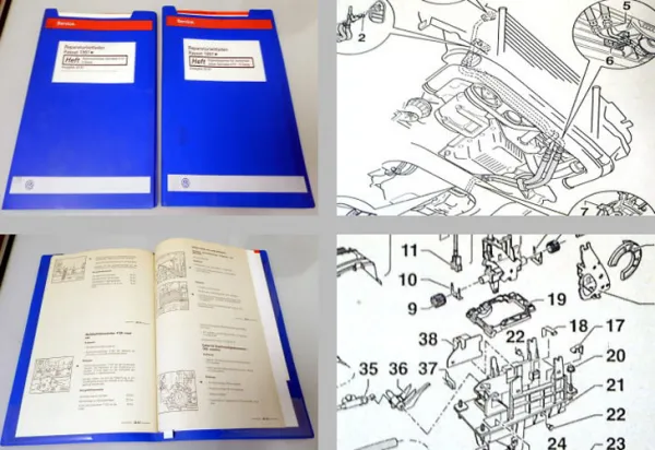 VW Passat B5 Typ 3B 5 Gang Automatikgetriebe 01V Reparaturanleitung CJQ DDT DEP