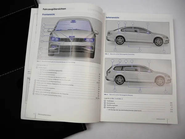 VW Passat B8 3G CB5 Variant Alltrack Betriebsanleitung Bordmappe 2019