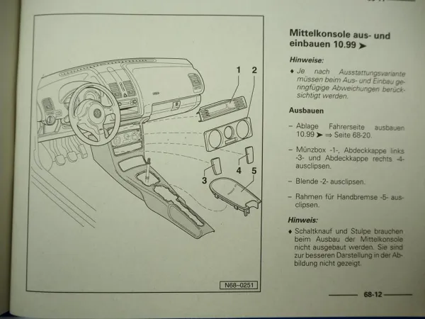 VW Polo 3 6N 6N2 GTI TDI ab 1995 3 Reparaturleitfaden Karosserie INNNEN AUSSEN
