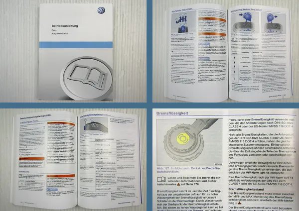 VW Polo 6R Bedienungsanleitung Betriebsanleitung 05/2013 Bordbuch deutsch
