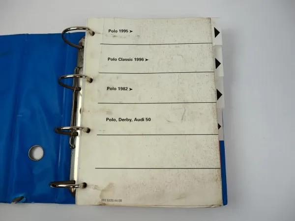 VW Polo I II III Classic Audi 50 Karosserie Instandsetzung Werkstatthandbuch