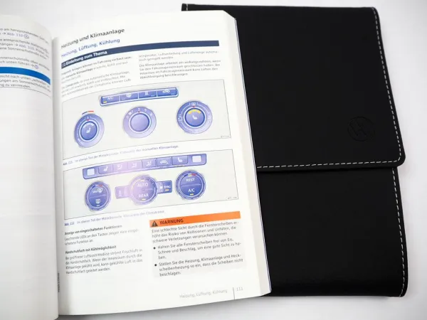 VW Sharan 2 7N 7N2 Betriebsanleitung Bedienungsanleitung 2019 Leder Bordmappe