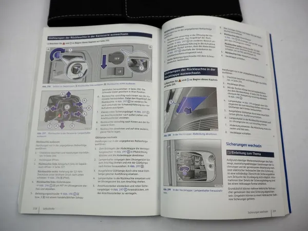 VW Sharan 2 7N 7N2 Betriebsanleitung Bedienungsanleitung 2019 Leder Bordmappe