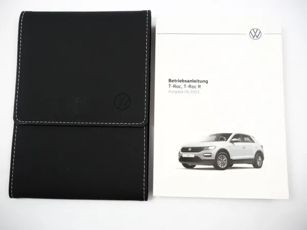 VW T-Roc A11 T-RocR Betriebsanleitung Bedienung 6/2023 Bordmappe Deutsch