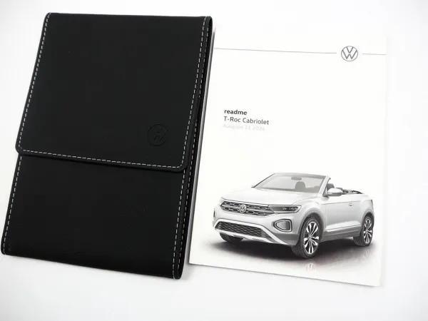 VW T-Roc Cabriolet readme Betriebsanleitung Bedienung 11/2024 Bordmappe