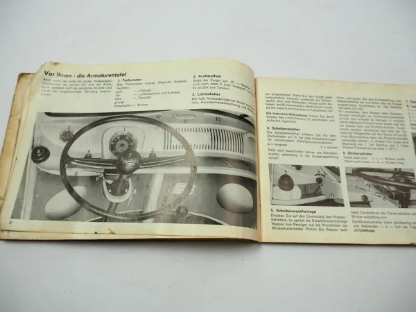 VW T1 Transporter Bulli Betriebsanleitung Bedienungsanleitung Wartung 8/1966