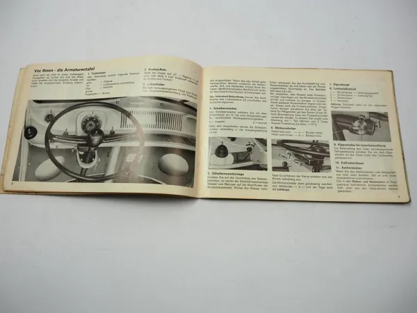 VW T1 Transporter Bulli Betriebsanleitung Bedienungsanleitung Wartung 8/1966