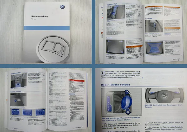 VW Tiguan I Bedienungsanleitung Betriebsanleitung 5/2011 Bordbuch deutsch