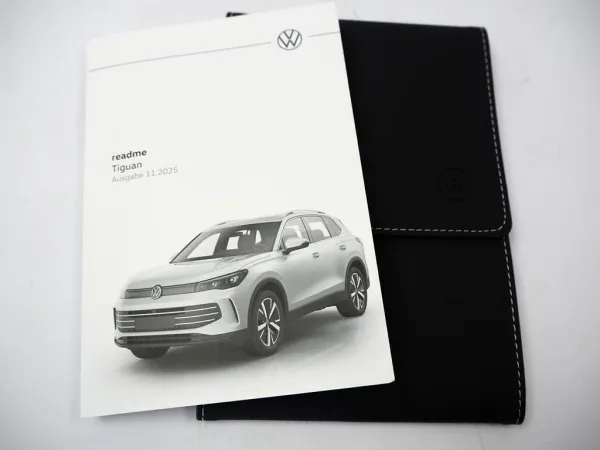 VW Tiguan readme Betriebsanleitung Bedienungsanleitung Bordmappe 11/2025