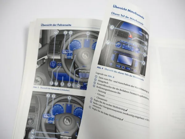VW Touran 1T Betriebsanleitung Bedienungsanleitung 5/2010 Bordbuch