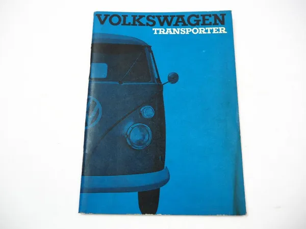 VW Transporter T1 Bus Bulli Betriebsanleitung Bedienungsanleitung 1964