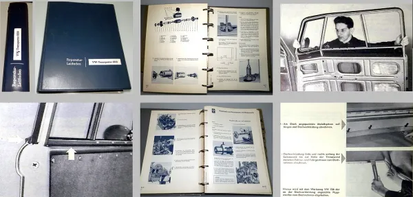 VW Transporter T1 Bus Typ 2 Werkstatthandbuch 1959 Reparaturleitfaden Stand 1962
