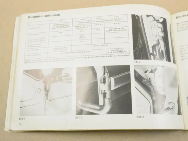 W T2 T2b Bulli Bus Betriebsanleitung 1972 Bedienung Pflege Selbsthilfe
