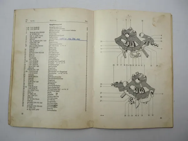 Welger AP52 AP52D Aufsammelpresse Ersatzteilliste Ersatzteilkatalog 1976