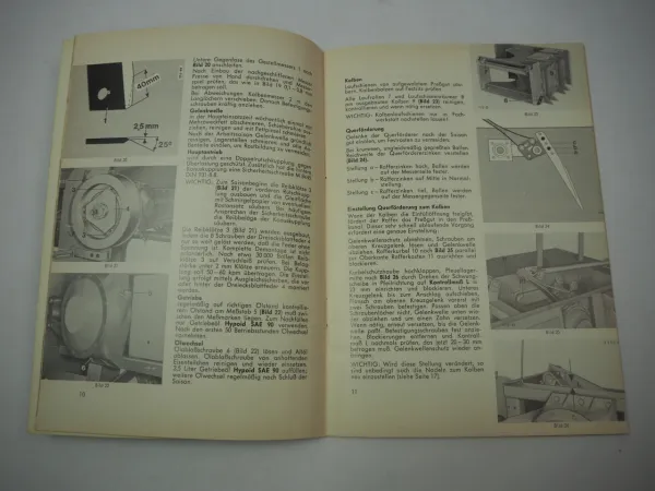 Welger AP61 AP61D Aufsammelpresse Betriebsanleitung 1972