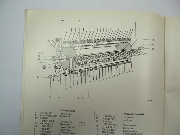 Welger AP61 AP61D Ballenpresse Ersatzteilliste Ersatzteilkatalog 1979