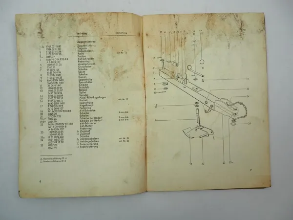 Welger AP71 AP71D Aufsammelpresse Betriebsanleitung Ersatzteilliste 1972