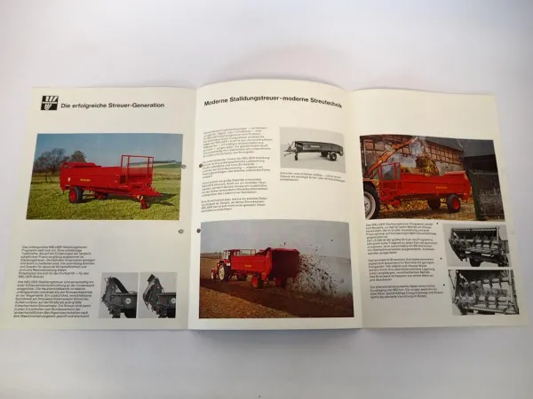 Welger LS 260 270 280 290 300 Stalldungstreuer original Prospekt 1978