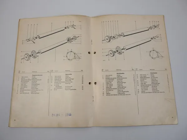 Welger RP180 Rollpresse Betriebsanleitung und Ersatzteilliste 1978