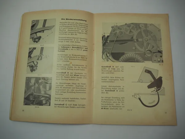 Welger WSA350 Aufsammelpresse Ersatzteilliste Bedienungsanleitung 1964
