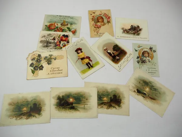 Werbung Kakao Schokolade Holland um 1900 Driessen Joosten Bonten VanTsant