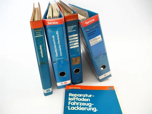 Werksatthandbuch Audi VW Karosserie Instandsetzung Oberflächentechnik Lackierung
