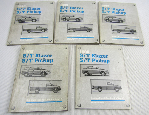 Werkstatthandbuch 1995 Chevrolet Blazer Truck Pickup Reparaturhandbuch