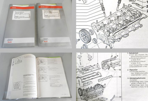 Werkstatthandbuch Audi A3 8L 4-Zyl. Motor 5-Ventiler AGU 1,8 T Turbo 150 PS