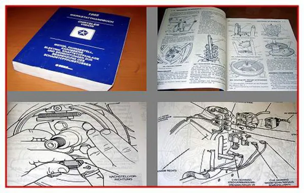 Werkstatthandbuch Chrysler Eagle Vision 1995 Modellcode LH