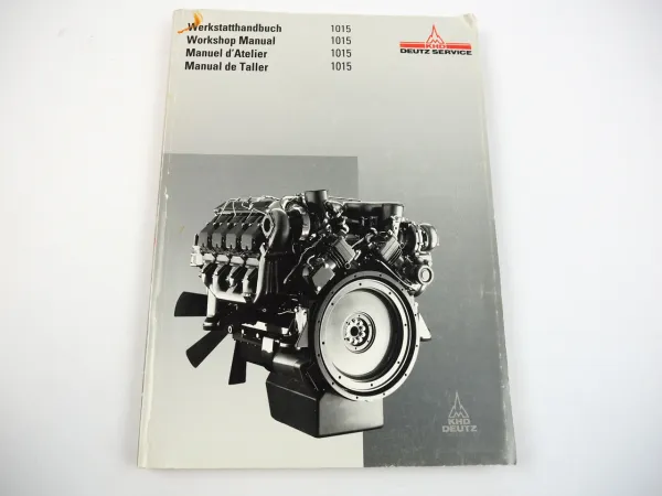 Werkstatthandbuch Deutz BFM 1015 1015C Motor Reparaturanleitung 1996