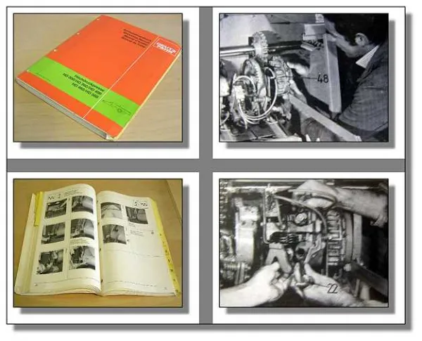 Werkstatthandbuch Deutz HD300 HD360 HD400 HD460 HD560 Reparaturanleitung 1982