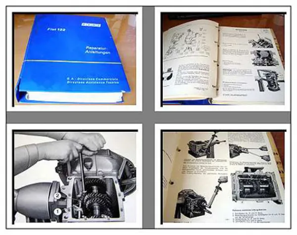 Werkstatthandbuch Fiat 132 + Special GL GLS Reparaturanleitung 1973