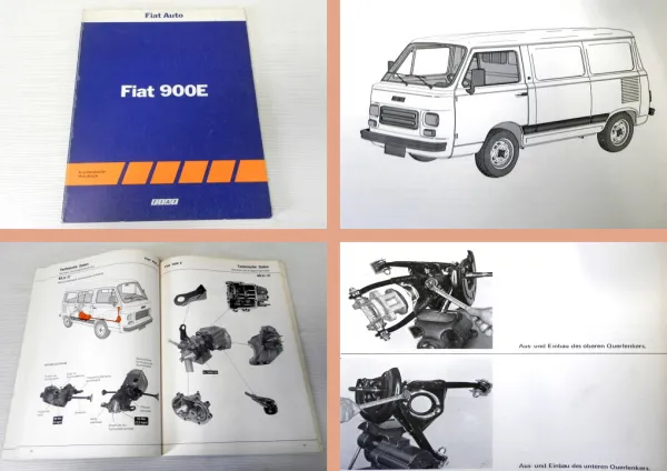 Werkstatthandbuch Fiat 900E Technische Daten Kundendiensthandbuch