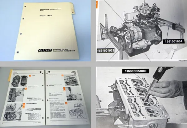 Werkstatthandbuch Fiat Cinquecento 903 Motor 0,9l Reparatur Überholung 1992