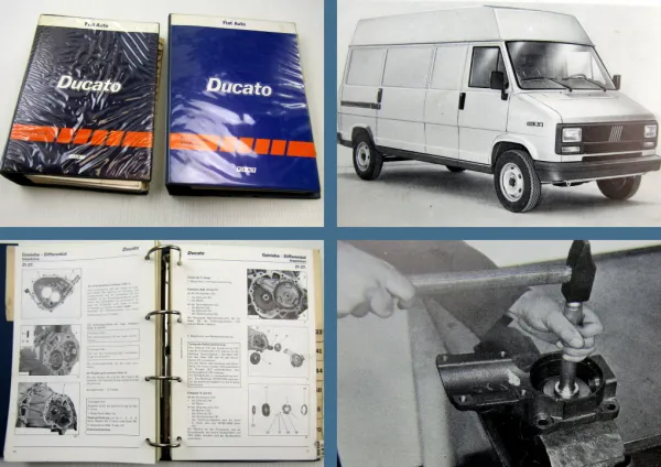 Werkstatthandbuch Fiat Ducato I Typ 280 290 4x4 Reparaturanleitung 1986 - 1994
