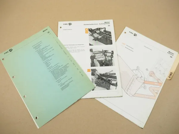 Werkstatthandbuch Fiat Panda 141 Fire 1000 cc Motor 1.0 L0,28 Reparaturanleitung